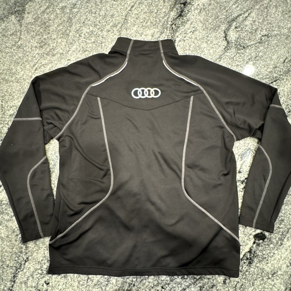 Audi Athletic Full Zip Jacket Mens XXLarge Polyester Reflective Soft Shell‎ - Picture 10 of 15